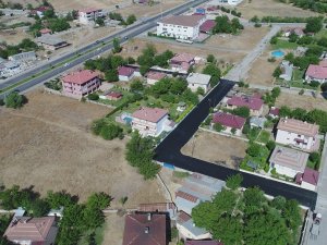 Erzincan’da Asfalt Çalışması