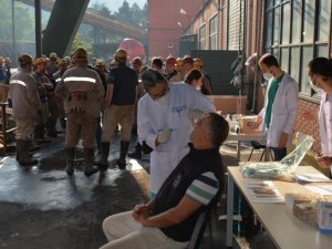 Zbeü Diş Hekimliği Fakültesi’nden Madencilere Ağız Taraması