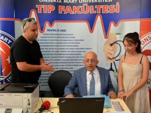 Çomü’de İlk Kayıt Töreni Düzenlendi