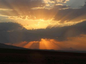 Iğdır’da Gün Batımı Nefes Kesti