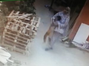 İ̇stanbul’da Dehşet Anları Kamerada: Balkondan Düşen Çocuğunu Kucağında Taşıdı