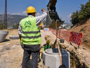 Meski̇, Kanalizasyon Hattı Çalışmalarına Devam Ediyor
