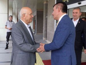 Başkan Yaşar, Başkan Balcı’yı Ağırladı