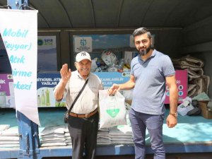 3 Ton Kompost Gübre Dağıtıldı