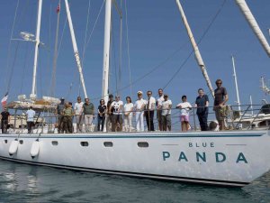 Wwf’nin Blue Panda Yelkenlisi Kuşadası Ziyaretini Sürdürüyor