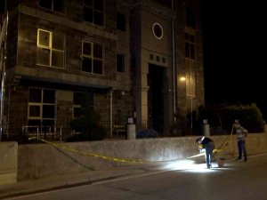 Bafra Ticaret Borsası Kurşunlandı