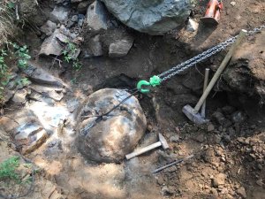 Ordu’da Defineciler Fındık Bahçesinde Yakalandı