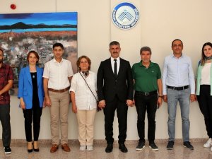 Rektör Çiftçi, 9 Milyon Yıl Öncesine Kapı Aralayan Araştırmacıları Kabul Etti