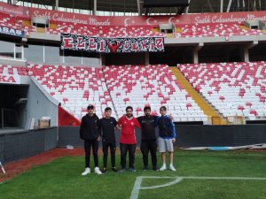 Sivasspor Taraftarından Malmö Maçı İçin Koreografi Hazırlığı
