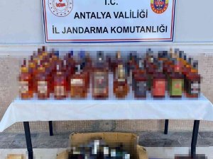 Evde Sahte Alkol Üretimine Jandarma Baskını
