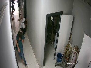 Veteriner Kliniğinde Dehşet Anları Kamerada