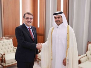 Bakan Dönmez, Katarlı Mevkidaşı Al-kaabi İle Görüştü