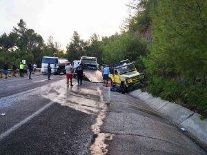 Marmaris’teki Feci Kazada Ölenlerin Cenazeleri Morga Kaldırıldı
