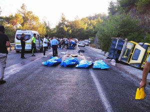 Marmaris’teki Kazada Ölenlerin Kimlikleri Belirlendi