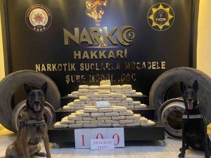 Hakkari’de 100 Kilogram Uyuşturucu Ele Geçirildi