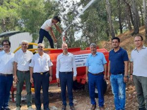 Köyceğiz’e Yangınla Mücadele Amaçlı Su Tankeri Teslim Edildi