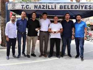 Başkan Özcan, “Nazilli Belediyespor’u Hep Birlikte Şampiyon Yapacağız”