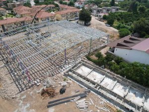 Çamyuva’da Kapalı Pazar Yeri Çalışmaları