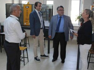 Rektör Özölçer Alaplı Meslek Yüksekokulu’nu Ziyaret Etti