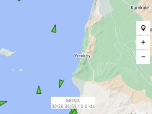 Çanakkale Boğazı’nda Kargo Gemisi Karaya Oturdu