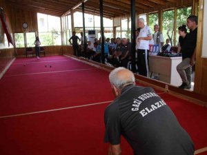 Elazığ’da Bocce Turnuvasının Bölge Müsabakası Yapıldı