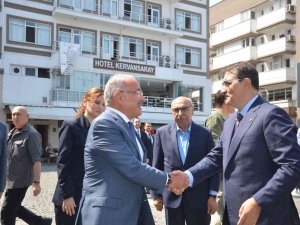 Bakan Dönmez’den Başkan Güler’e Ziyaret