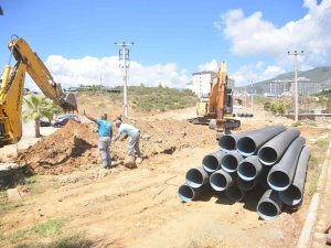 Alanya’da Yol Ve Alt Yapı Çalışmaları Devam Ediyor