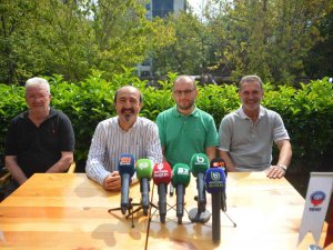 Bursaspor’da Tahsin Tam, İ̇smail Ertekin Ve Yönetici Mehmet Zahit Yanar Konuştu