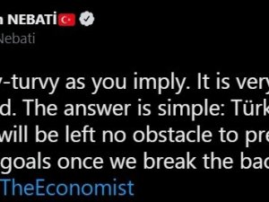 Bakan Nebati’den The Economist Dergisine: “Ters Giden Bir Şey Yok”