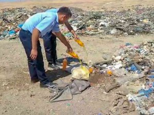 Şanlıurfa’da El Konulan Tarihi Geçmiş Ürünler İmha Edildi