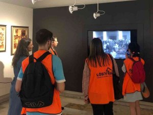 Lösev Gençleri Anadolu Üniversitesi Cumhuriyet Tarihi Müzesi’ni Ziyaret Etti