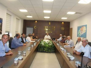 Malatyalı Muhtarlardan Bölge Müdürüne Hayırlı Olsun Ziyareti