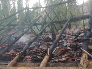 Sungurlu’da Yangın