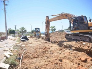 Alanya’da Altyapı Çalışmaları Sürüyor