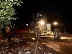 Kavak Deresi Taştı Yukarıboğaz Köyü’nü Sel Vurdu