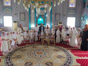 Başkan Yaman, Yaz Kur’an Kursu Öğrencilerinin Dönem Sonu Heyecanına Ortak Oldu