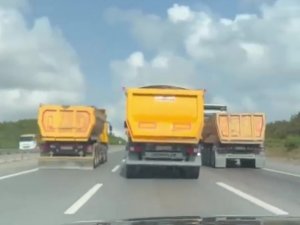 İ̇stanbul’da Hafriyat Kamyonları Tehlike Saçıyor