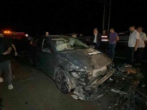 Otomobilde Sıkışan Yaralı Hastanede Hayatını Kaybetti