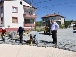 Doğanşehir’de Asfalt Ve Parke Çalışması