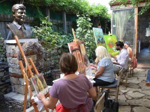 Resim Ve Heykel Sanatçıları Ormana’da Çalıştayda Buluştu