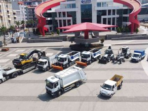 Canik Belediyesi Araç Filosunu Güçlendirdi