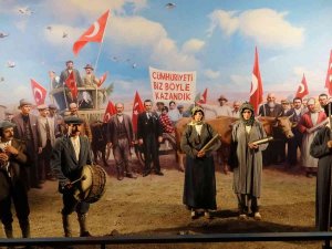 Milli Mücadele 100. Yıl Diorama 1922 Uşak Müzesi Ziyarete Açıldı