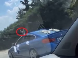 Pes Artık.. Gelin Arabasından Havaya 15 El Ateş Açtı