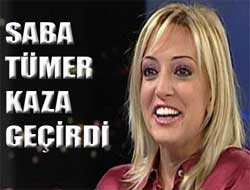 TEM'de büyük kaza Saba Tümer yaralandı