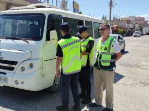 Mersin’de Toplu Taşıma Araçları Denetleniyor