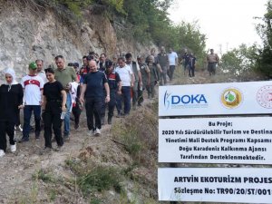 Eko Turizm Yolunda 30 Ağustos Zafer Bayramı Yürüyüşü