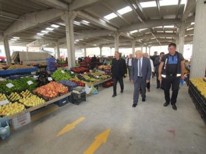 Bayburt’ta Pazar Esnafı Yeni Yerine Taşındı