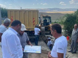 Çiçekdağı’nda Belediye İçme Suyu Çalışmalarında Sona Geldi