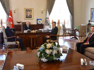 Göreve Yeni Başlayan Kaymakamlardan Vali Karadeniz’e Ziyaret