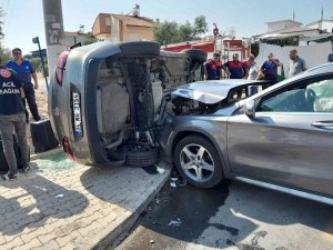 Didim’de Otomobiller Çarpıştı: 3 Yaralı